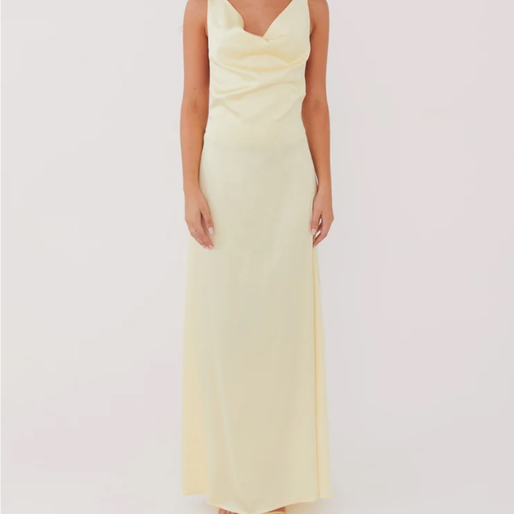 PAPER MAYO MUSA MAXI DRESS YELLOW - 6